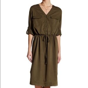 Max Studio Olive Dress